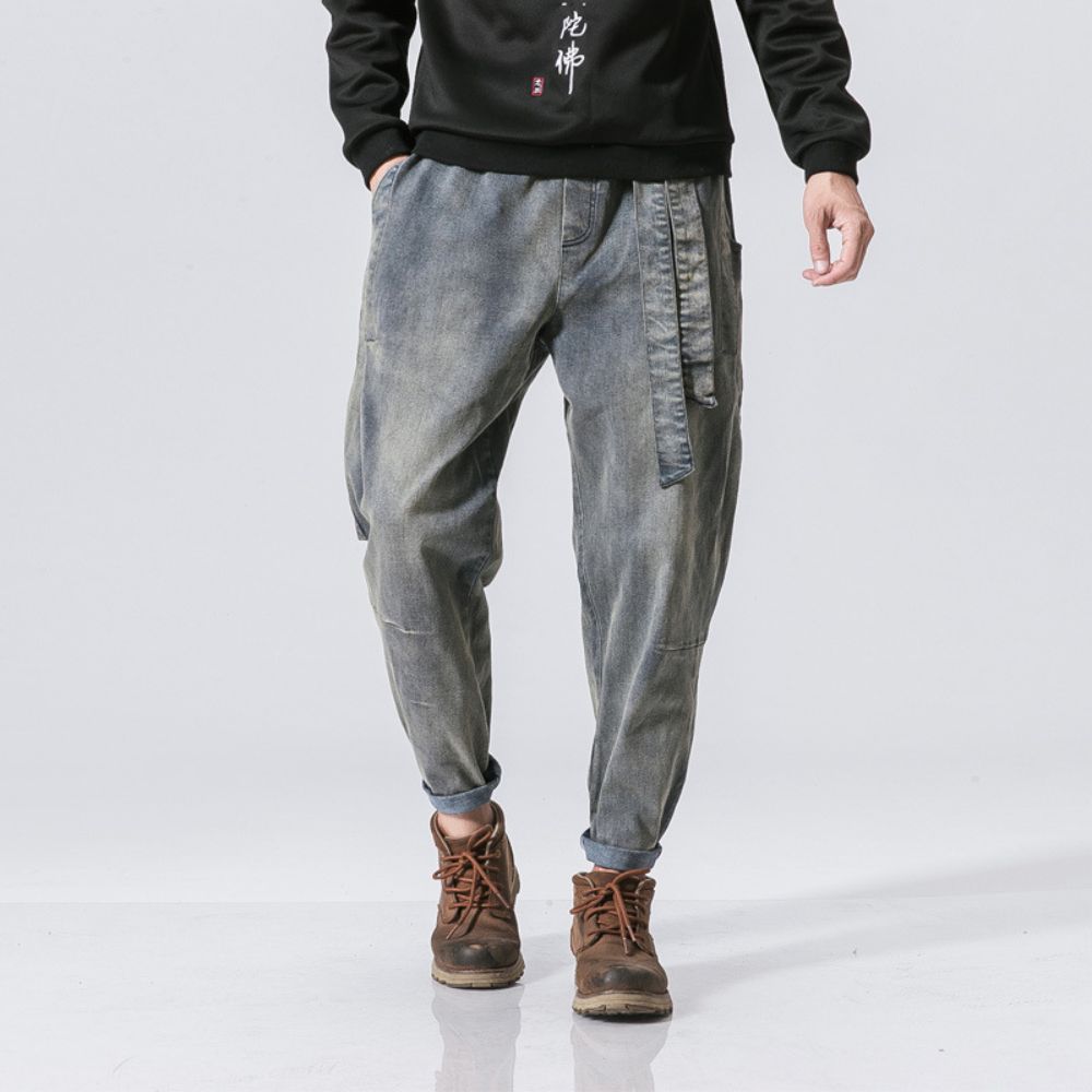 Yori | Comfortable Denim Trousers