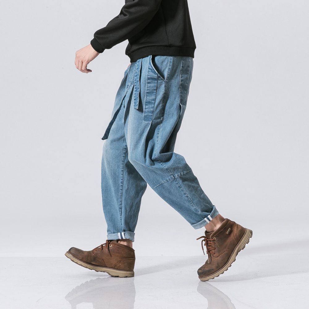 Yori | Comfortable Denim Trousers