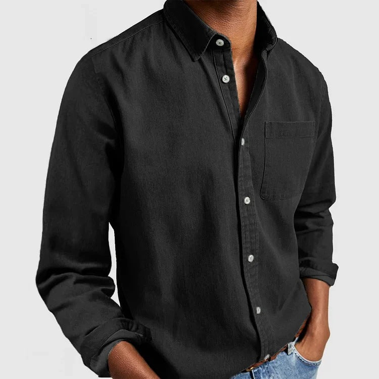 Alex™ - Men's Casual Long-Sleeved Shirt