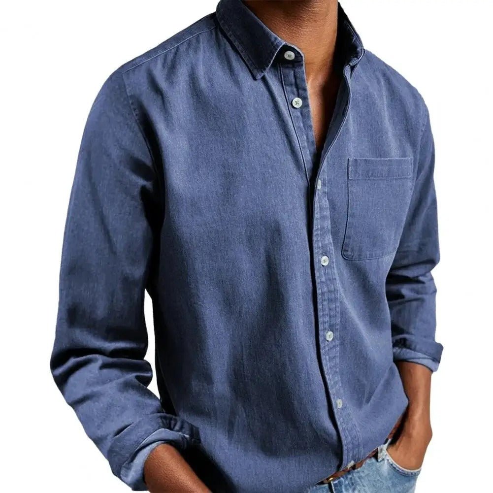 Alex™ - Men's Casual Long-Sleeved Shirt