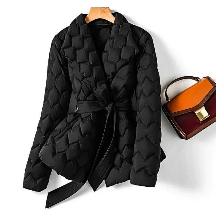 Stylish Quilted Down Coat