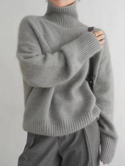 LENA™ | CASHMERE TURTLENECK JUMPER