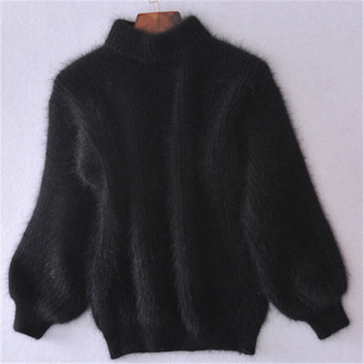 Emilie - Loose Knitted Wool Sweater