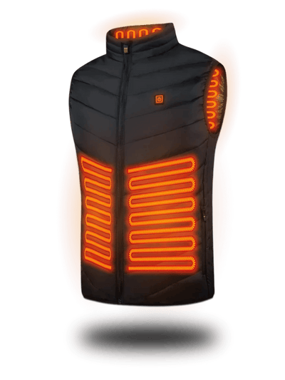 Upgraded Version Two-touch 15 Heat Zones LED Controller Heated Vest