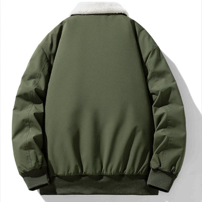 Liam™ - Stylish Bomber Jacket with Fleece Collar