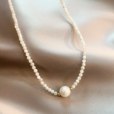 Diora Elegant Pearl Necklace