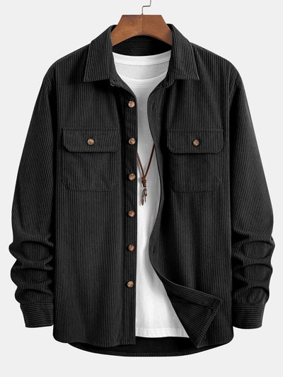 Double Pocket Corduroy Shirt