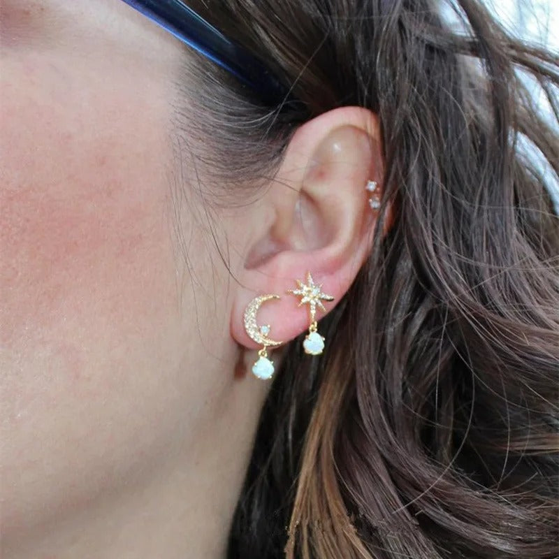 Star Classic Mother-of-Pearl Earrings