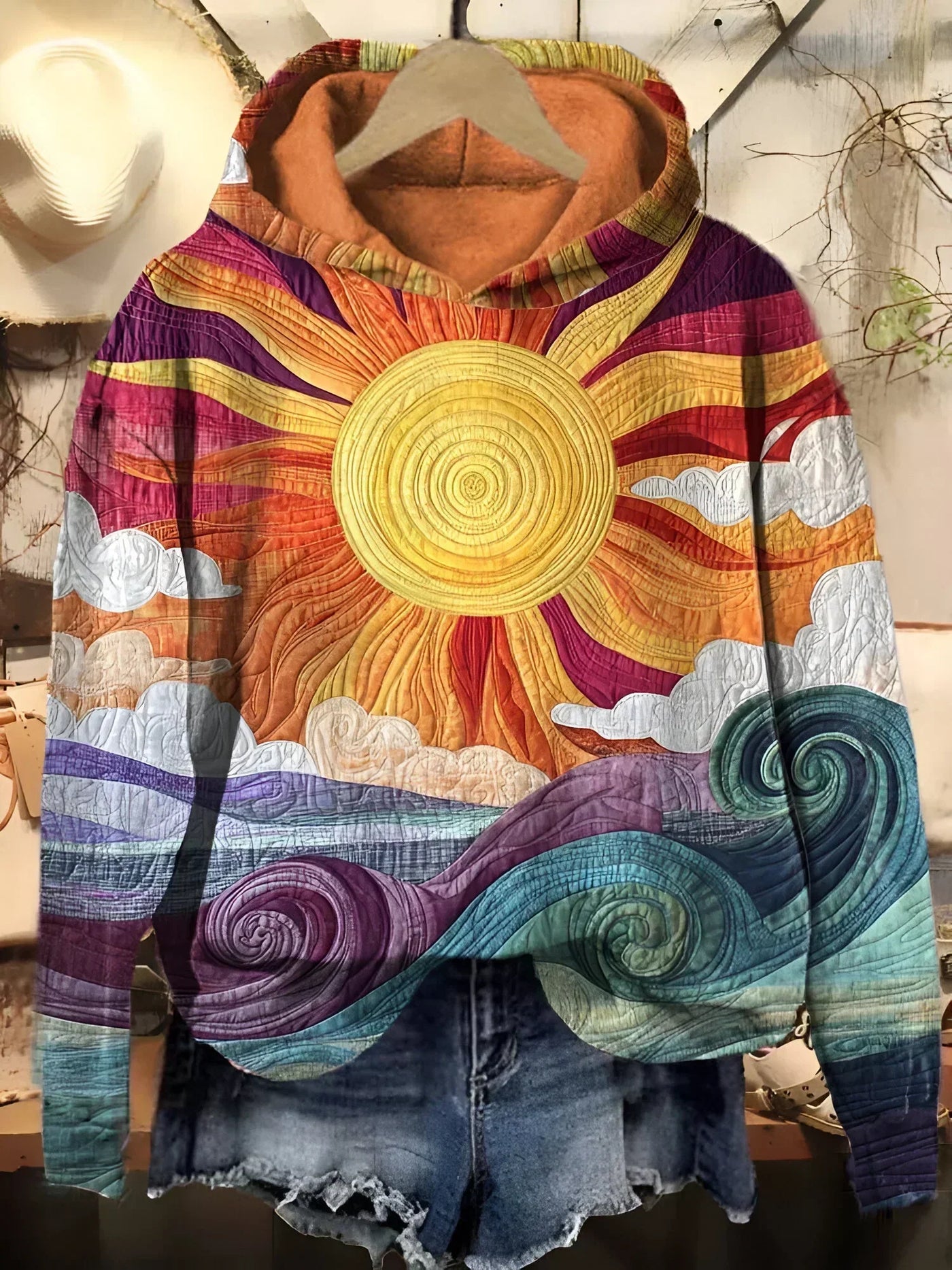 Serena | Sunrise Graphic Sweatshirt